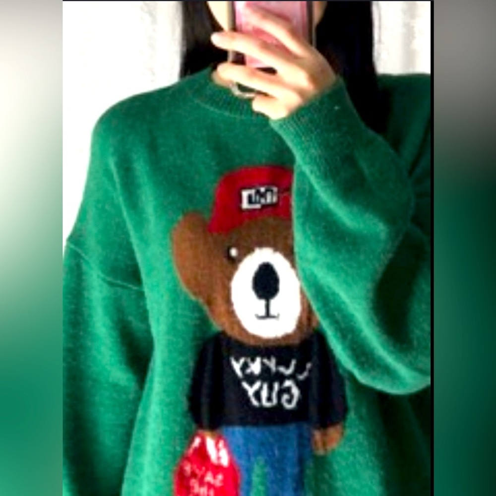 Cider Your Closet’s Happy Hour Graphic “Lucky Bear” P… Gem